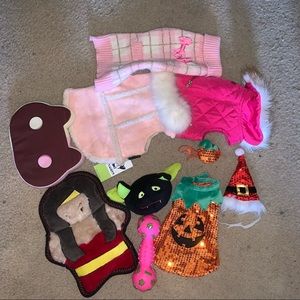 Pet toys and small dog clothes